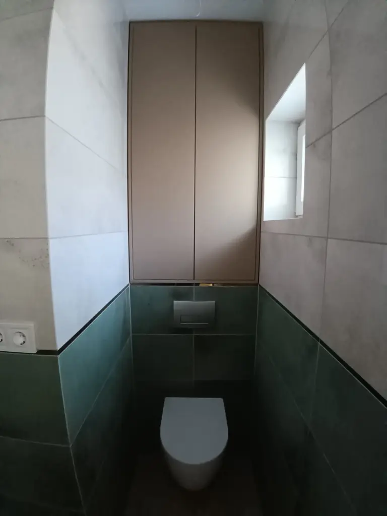 Fürdő, WC és mosókonyha – A&A Forgács Műhelye referencia