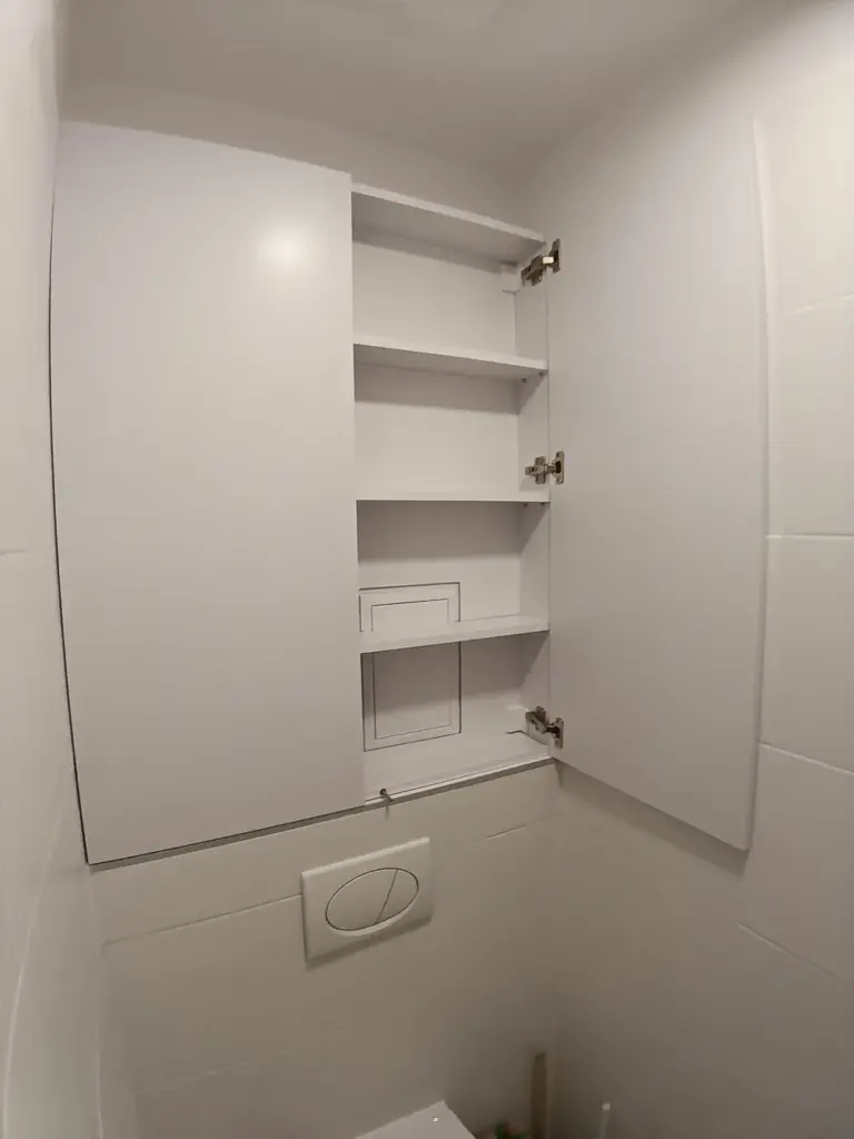 Fürdő, WC és mosókonyha – A&A Forgács Műhelye referencia